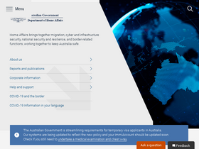'immi.gov.au' screenshot
