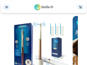 Smile O homepage screenshot