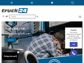 etruck24.pl homepage screenshot