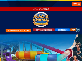 'magicsprings.com' screenshot