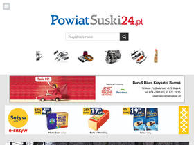 'powiatsuski24.pl' screenshot