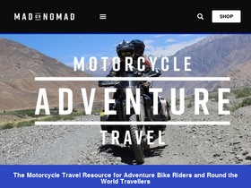 'madornomad.com' screenshot