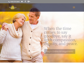 'southernoaksfuneralservice.com' screenshot