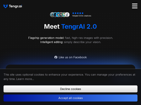 Screenshot of tengr.ai