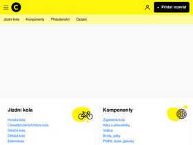 'cyklobazar.cz' screenshot