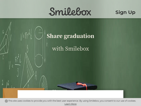 'smilebox.com' screenshot