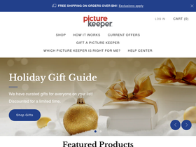 trypicturekeeper.com homepage screenshot
