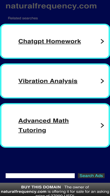 naturalfrequency.com