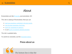 'baneks.site' screenshot