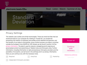 'electronicbeats.net' screenshot