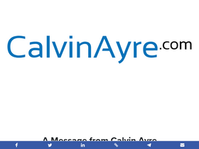calvinayre.com