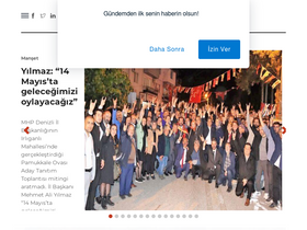'denizligazetesi.com' screenshot