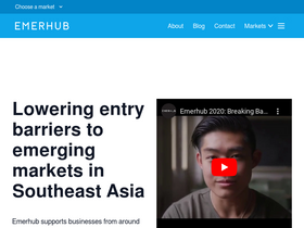 'emerhub.com' screenshot