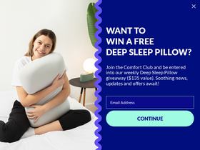 'thecushionlab.com' screenshot