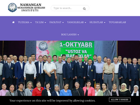 'nammqi.uz' screenshot