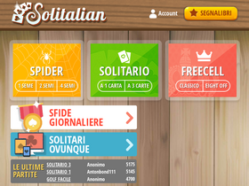 SolItalian - Solitario Spider (2 semi) online gratuito