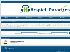 'hoerspiel-paradies.de' screenshot