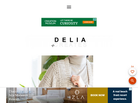 'deliacreates.com' screenshot