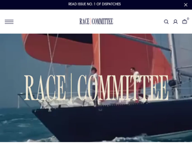 race-committee.com homepage screenshot