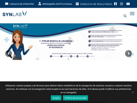 'synlab.co' screenshot
