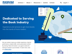 'lightningsource.com' screenshot