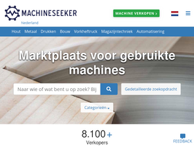 'machineseeker.nl' screenshot