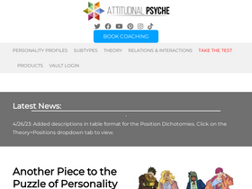 'attitudinalpsyche.com' screenshot