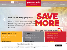 'portal.pilotflyingj.com' screenshot