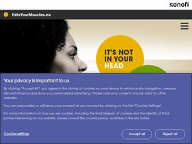 'itsinyourmuscles.eu' screenshot