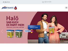 'jswpaints.in' screenshot