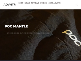 'advntr.cc' screenshot