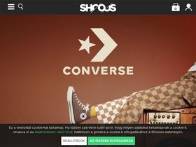 'shooos.hu' screenshot