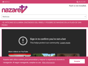 'nazaret.tv' screenshot