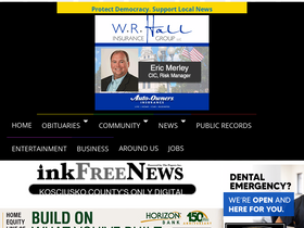 'inkfreenews.com' screenshot