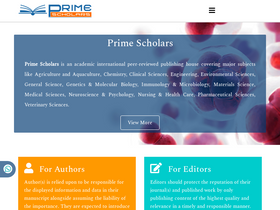 'primescholars.com' screenshot