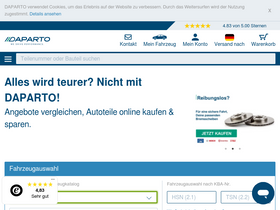 'daparto.de' screenshot