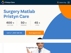 'pristyncare.com' screenshot