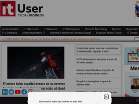 'ituser.es' screenshot