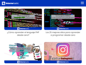 'internetastic.com' screenshot