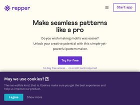'repper.app' screenshot