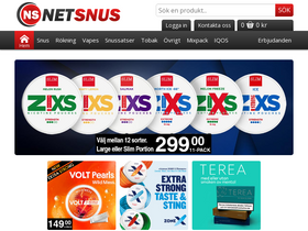 'netsnus.se' screenshot