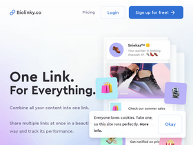 'biolinky.co' screenshot