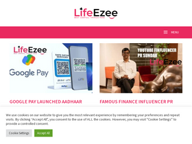 'lifeezee.com' screenshot