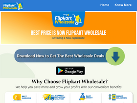 'flipkartwholesale.com' screenshot