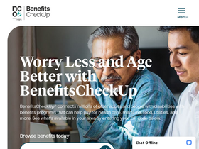 'westernreserve.benefitscheckup.org' screenshot