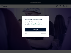 'ultimateguard.com' screenshot