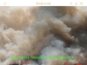 hedestrik.dk homepage screenshot
