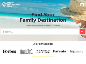 'familydestinationsguide.com' screenshot