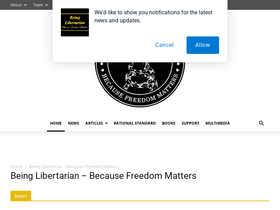 beinglibertarian.com