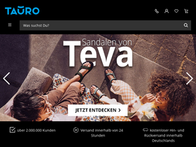 'tauro.de' screenshot